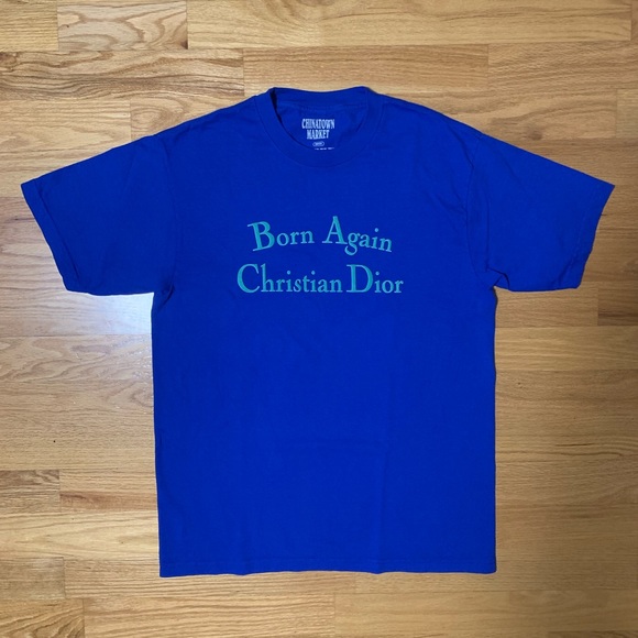 Royal blue dior shirt Clearance